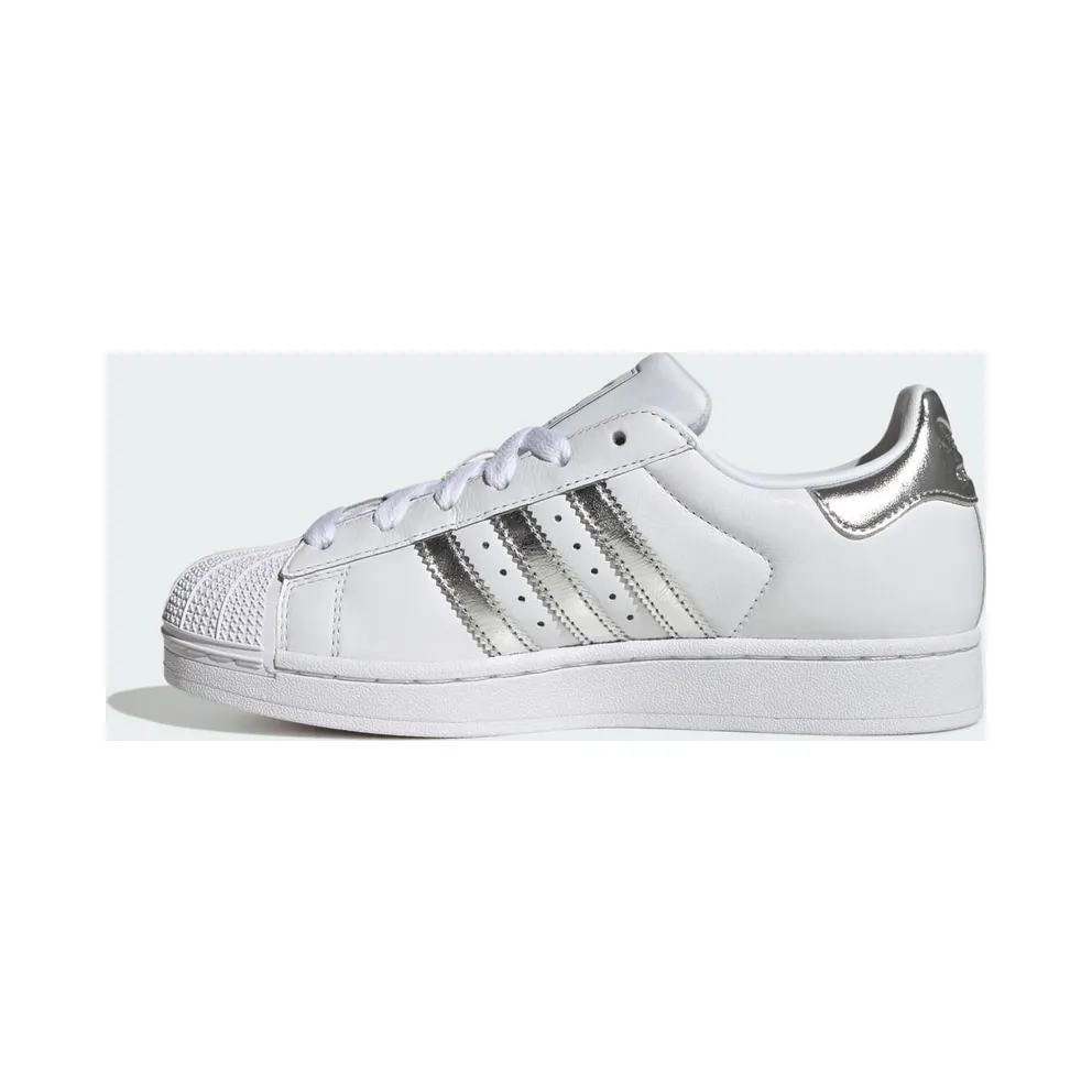 Adidas SUPERSTAR II Shoes Cloud White / Silver Metallic / Silver Metallic (LA7738)