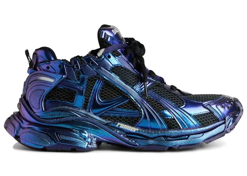 Balenciaga Runner Iridescent Blue (772774 WRNBT 4000)