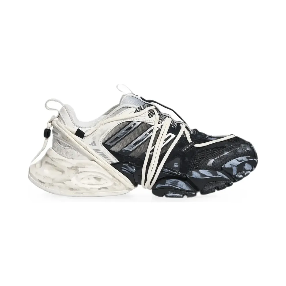 Adidas XLG Runner Deluxe Core Black / Iron Metallic / Silver Metallic (KZ7201)