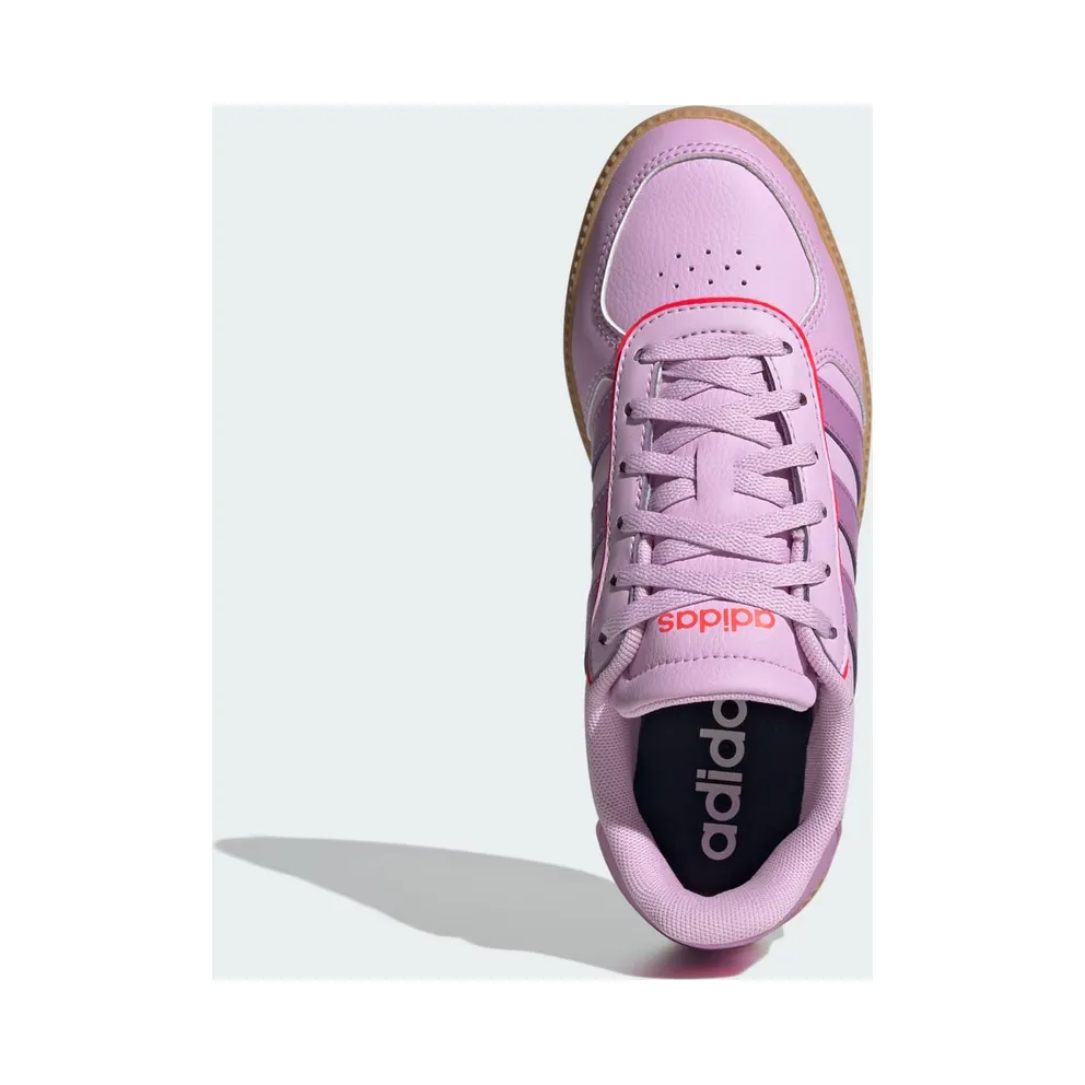 adidas Breaknet Sleek Shoes Kids “Bliss Lilac / Preloved Purple / Gum” (JQ3057)
