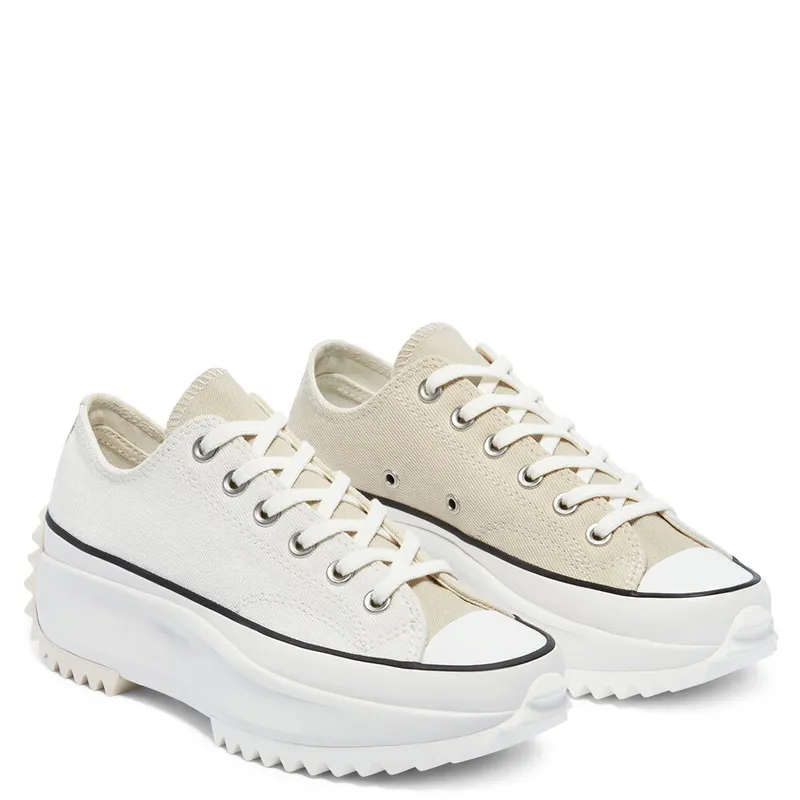 Converse Summer Denim Run Star Hike Low Top Vintage White/egret/Black (171895C)