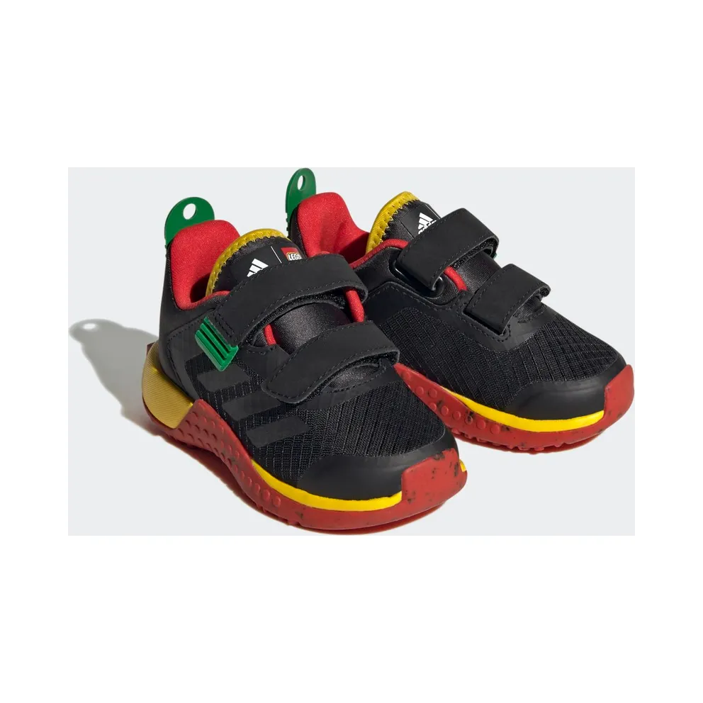 Adidas adidas Sport DNA x LEGO® Lifestyle Two-Strap Hook-and-Loop Core Black / Core Black / Red (HQ1309)