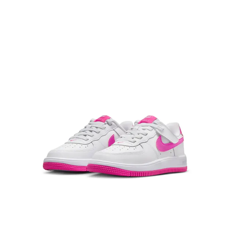 Nike Force 1 Low EasyOn White Laser Fuchsia (FN0237-102)