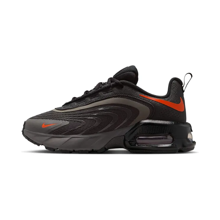 Nike Air Max Fire “Medium Ash / Black / Team Orange” (IF2622-200)