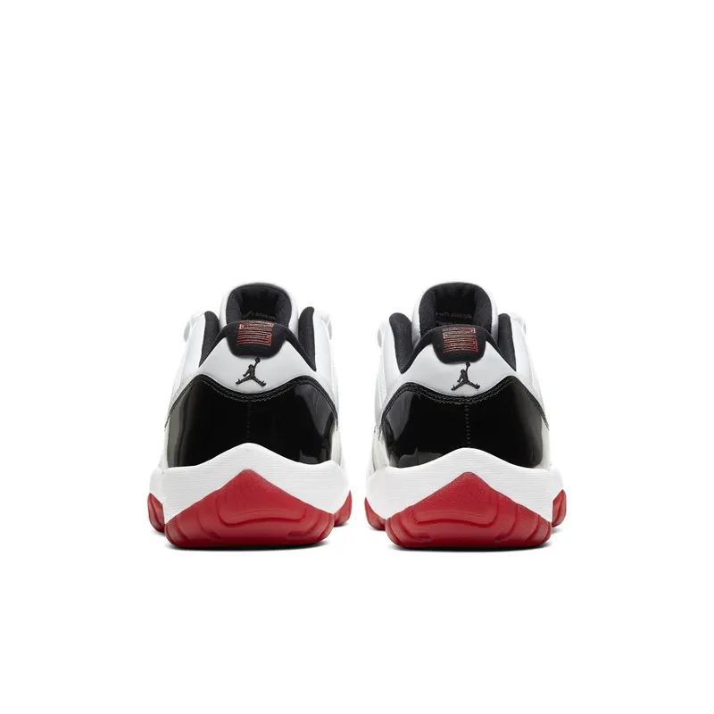 Jordan 11 Retro Low Concord Bred White/Gym Red-Black-True Red (AV2187-160)