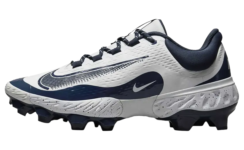 Nike Alpha Huarache Elite 4 Low MCS “White Midnight Navy” (FD6255-107)
