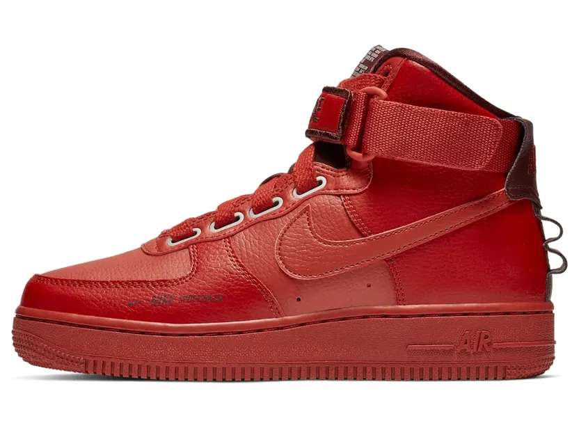 Nike Air Force 1 High Utility Dune Red (W)