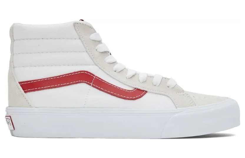 Vans Off-White & White Sk8 High-Top Sneakers (VN0A5EE3B771)