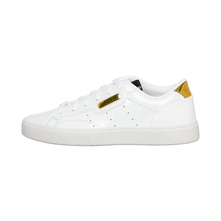 Adidas Sleek ‘Gold Metallic’ Cloud White/Crystal White/Gold Metallic (FV3395)