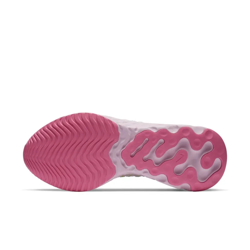 Nike React Phantom Run Flyknit 2 White Volt Pink Glow (W) White/Volt-Pink Glow-White (CZ7991-100)