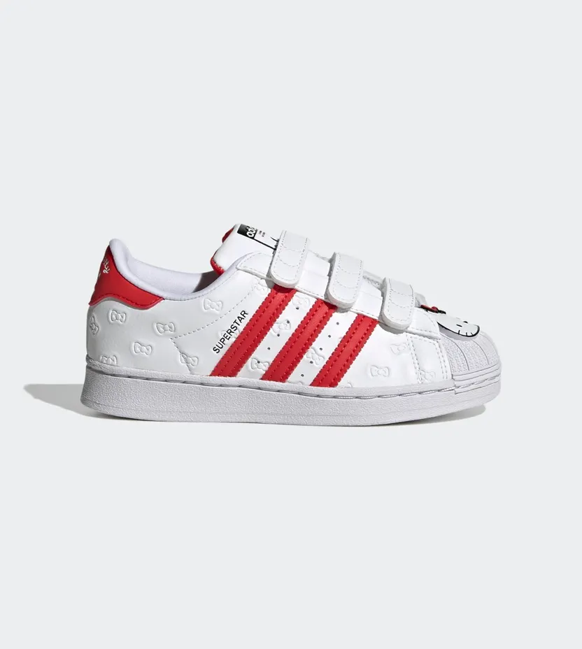 adidas Hello Kitty Superstar Cloud White / Vivid Red / Core Black (GV8865)