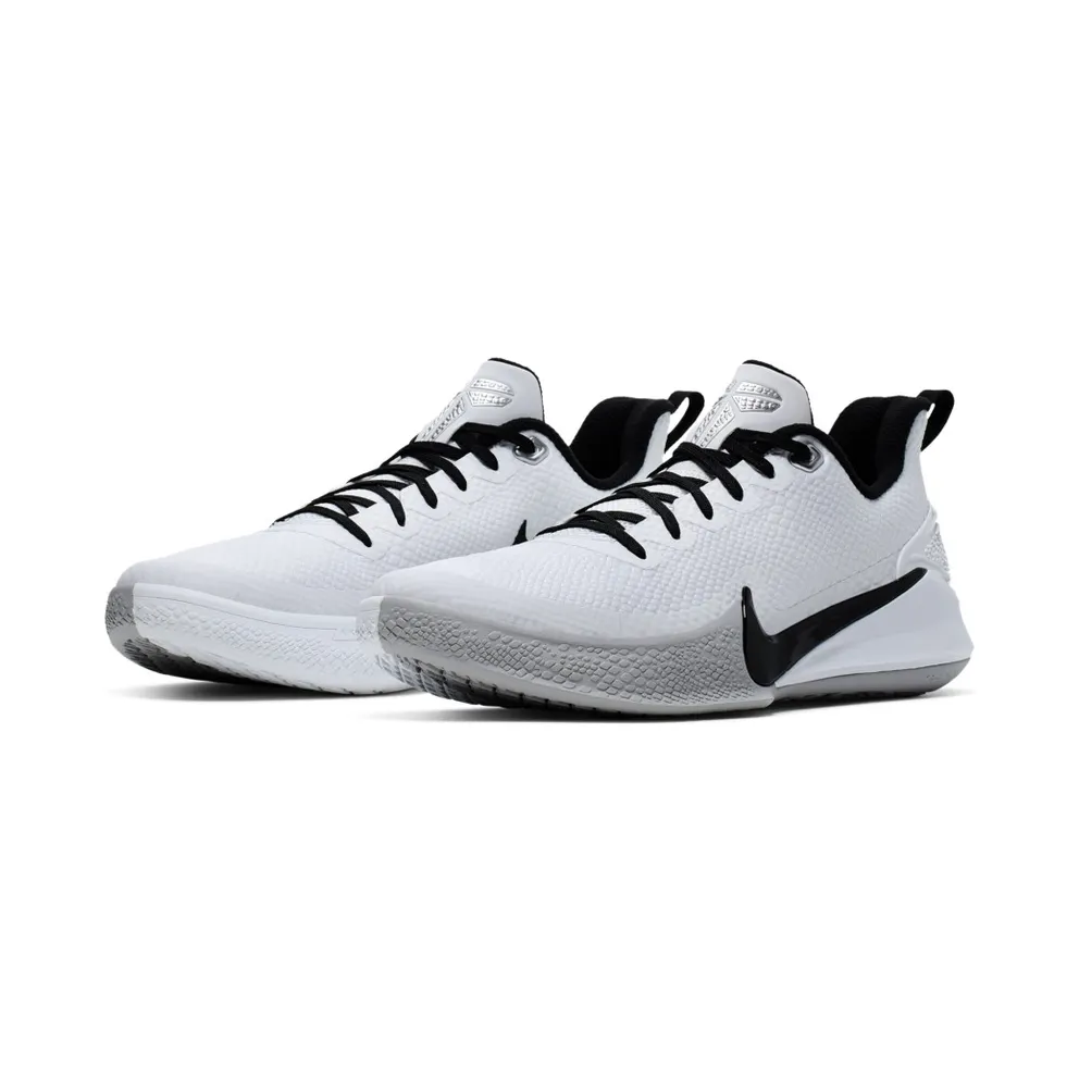 Nike Mamba Focus TB White Wolf Grey Black White/Wolf Grey-Metallic Silver-Black (AT1214-100)