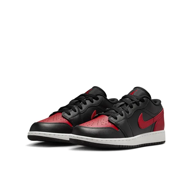 Jordan 1 Low GS “Bred Twist” (553560-067)