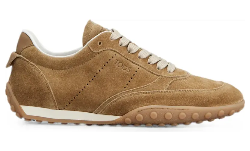 Tod’s Wildleder-Sneakers -Prägung Nude (XXW13M0KO30VKD)
