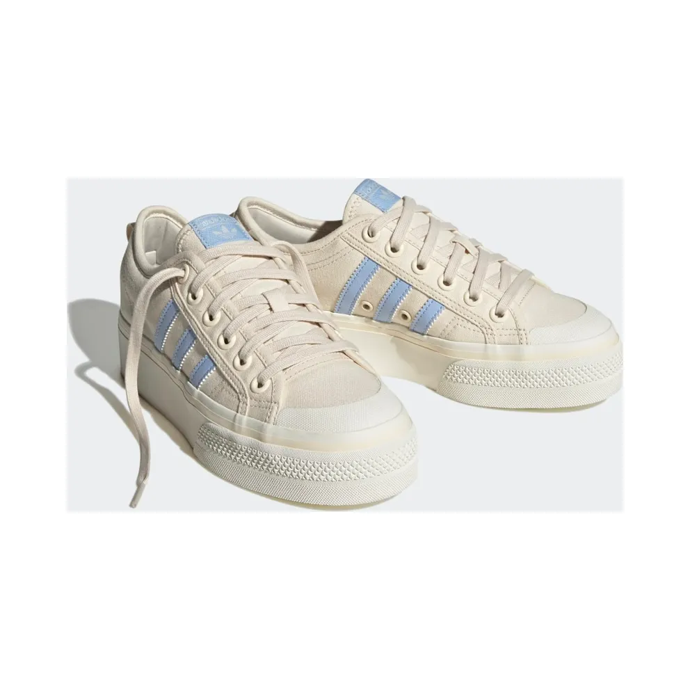 Adidas Nizza Platform Wonder White / Blue Dawn / Off White (HQ1911)