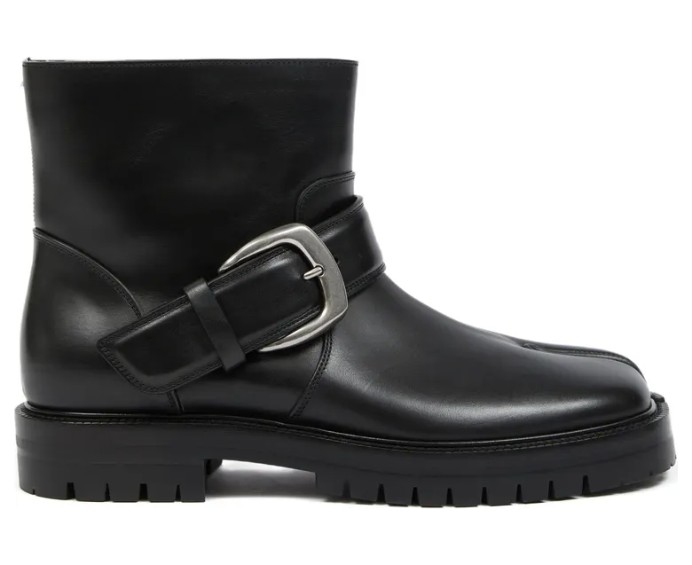 Maison Margiela Tabi County Buckle Ankle “Black” (P3292 S57WU0296 H8396)