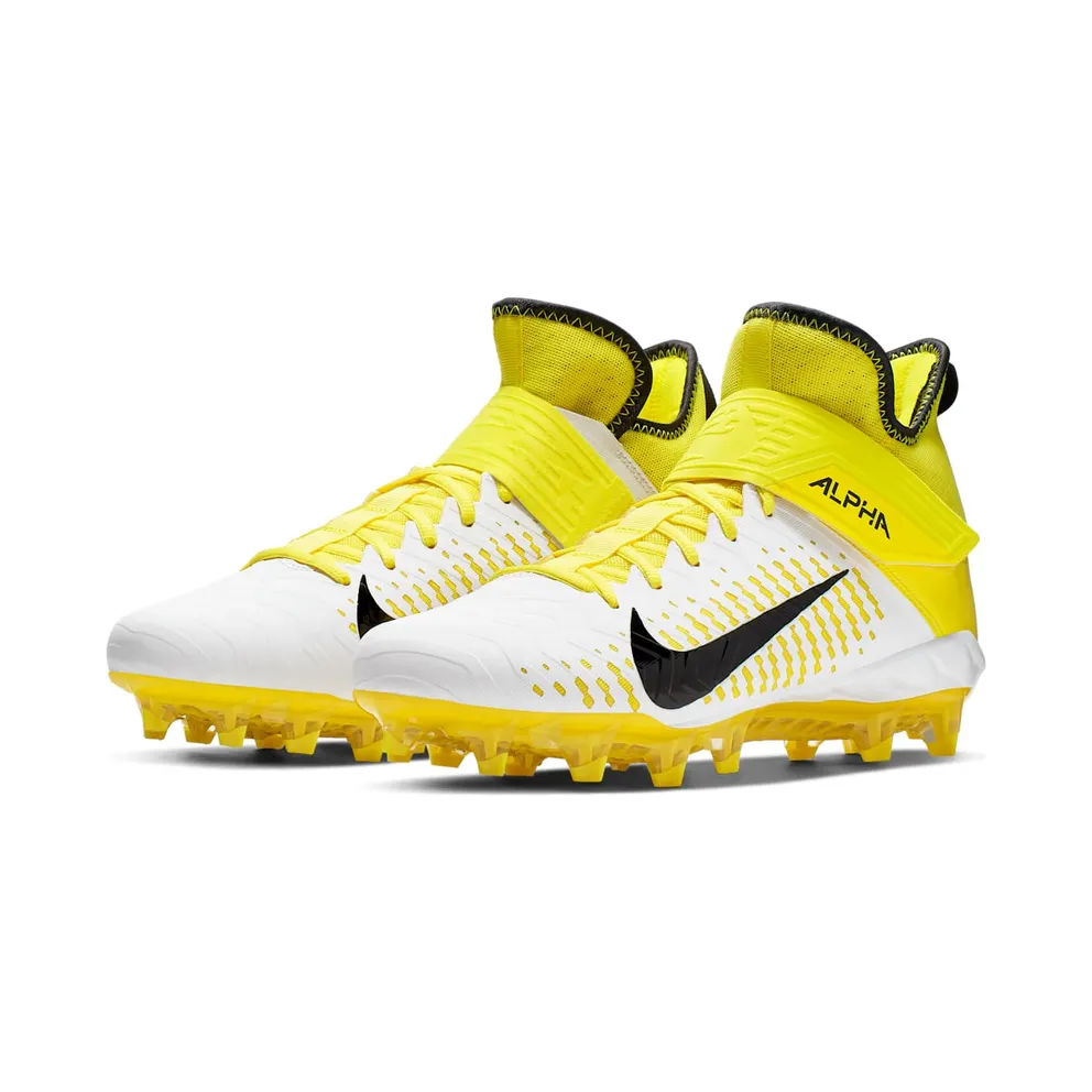 Nike Alpha Menace Pro 2 Mid White Opti Yellow White/Opti Yellow/Anthracite (AQ3209-102)