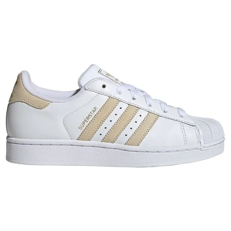 Adidas Superstar Donkerbeige / White (HQ9508)