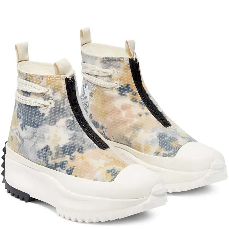 Converse Festival Run Star Hike High Top Egret White Black (170776C)