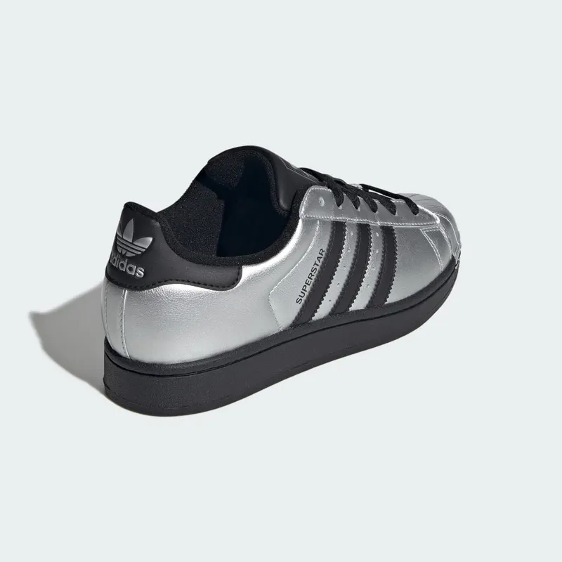 Adidas SUPERSTAR II Shoes Silver Metallic / Core Black / Core Black (IH1599)