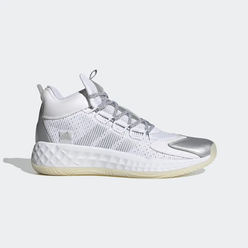 adidas Pro Boost Mid Cloud White / Silver Metallic / Chalk White (FW9511)