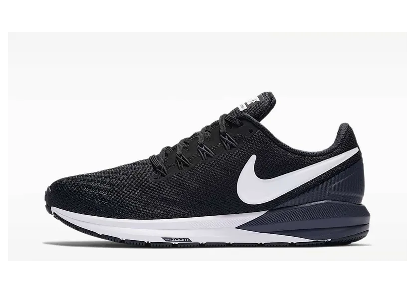 Nike Air Zoom Structure 22 “Black / Gridiron / White” (AA1640-002)