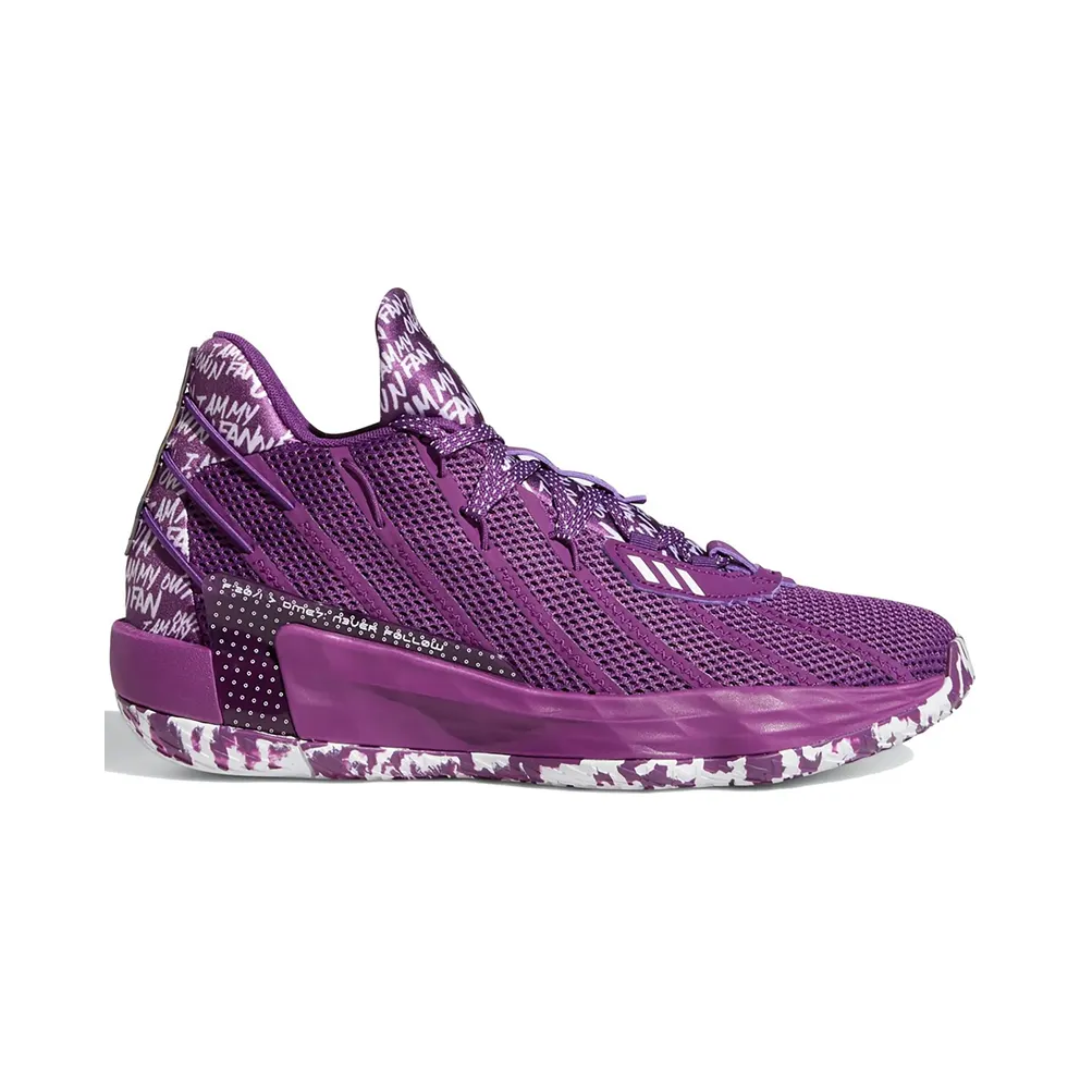 adidas Dame 7 I Am My Own Fan Glory Purple Glory Purple/Cloud White/Glory Purple (FY0159)