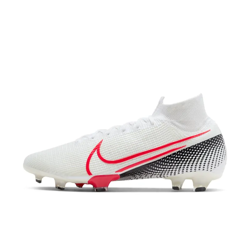Nike Mercurial Superfly 7 Elite FG White Laser Crimson (AQ4174-160)
