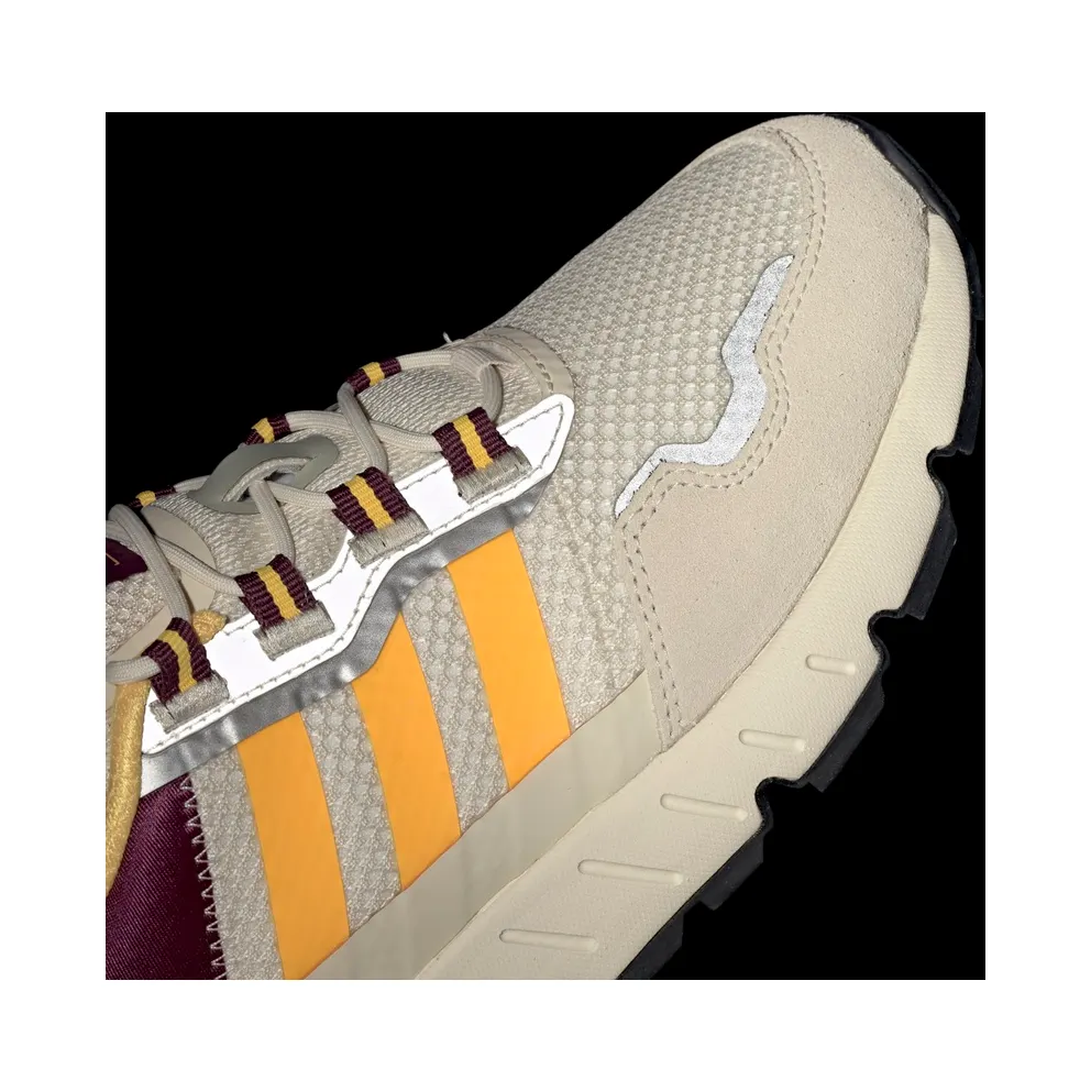 adidas ZX 1K Boost Wonder White / Solar Gold / Victory Crimson (H00442)
