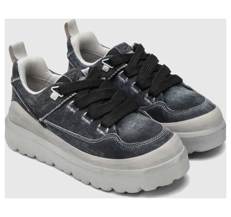 UGG Heritage Utility Knoll Suede Sneakers Black (1174994BCMP)