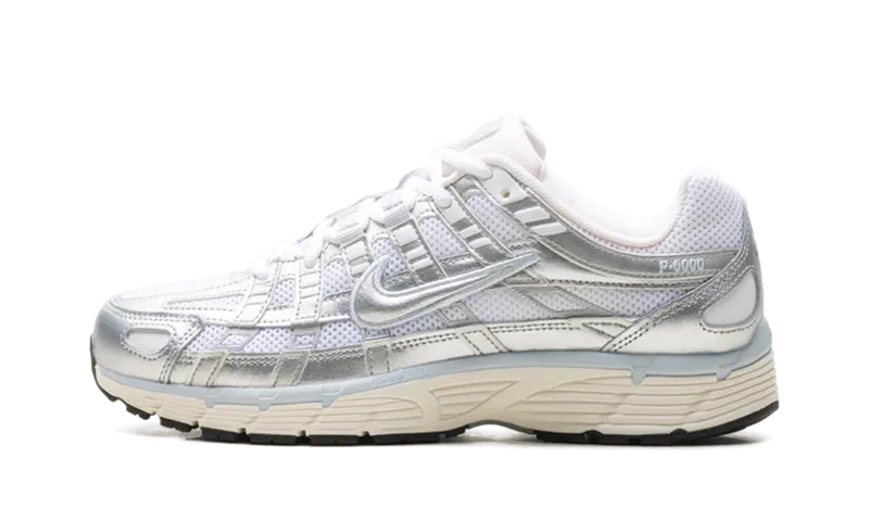 Nike P-6000 “White Blue Tint Sail Metallic Silver” (BV1021-106)