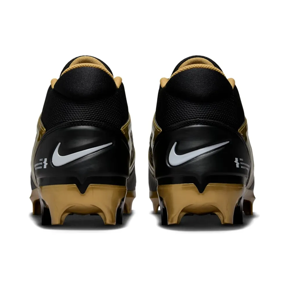 Nike Alpha Menace 4 Pro Black Metallic Gold White (FD7037-003)