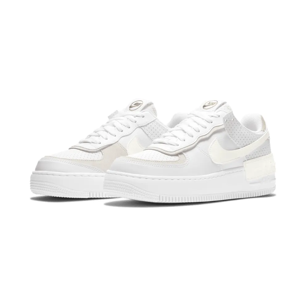 Nike Womens Air Force AF 1 Shadow White Atomic Pink (2020) (CZ8107-100)