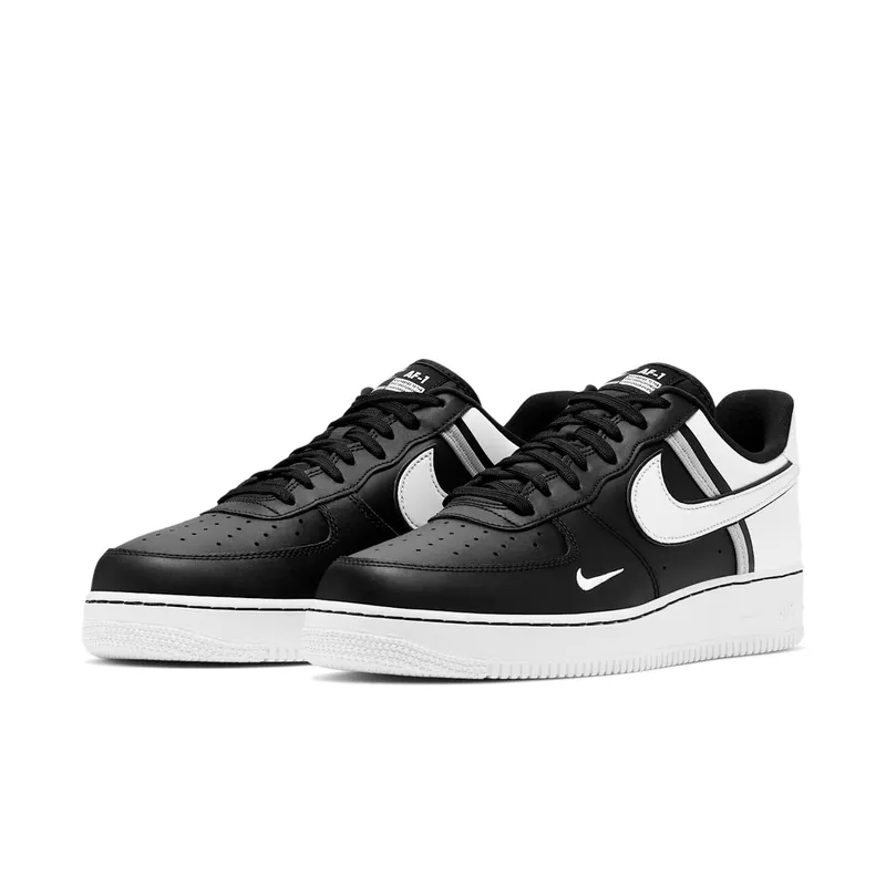 Nike Air Force 1 Low LV8 Black White Black/Black-Wolf Grey-White (CI0061-001)