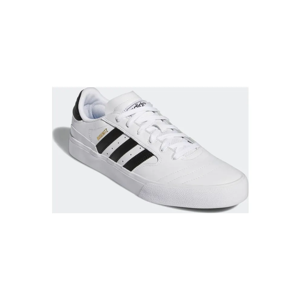 adidas Busenitz Vulc II Cloud White / Core Black / Gold Metallic (H04887)