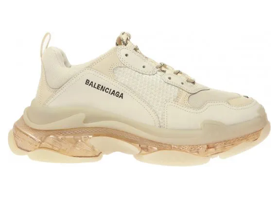 Balenciaga Triple S Clear Sole Beige