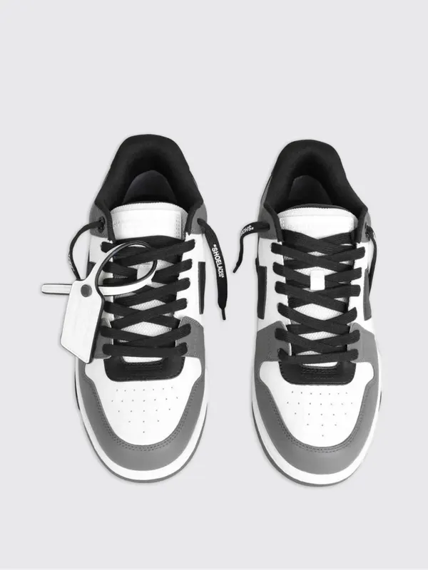 Off-White Out Of Office Leather Sneakers Grey (M189C9L0130710) (2)