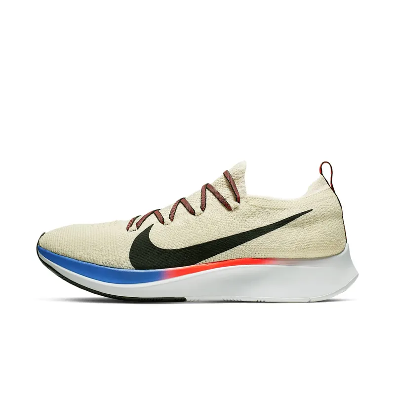 Nike Zoom Fly Flyknit Light Cream Light Cream University Red Sapphire Black (AR4561-200)