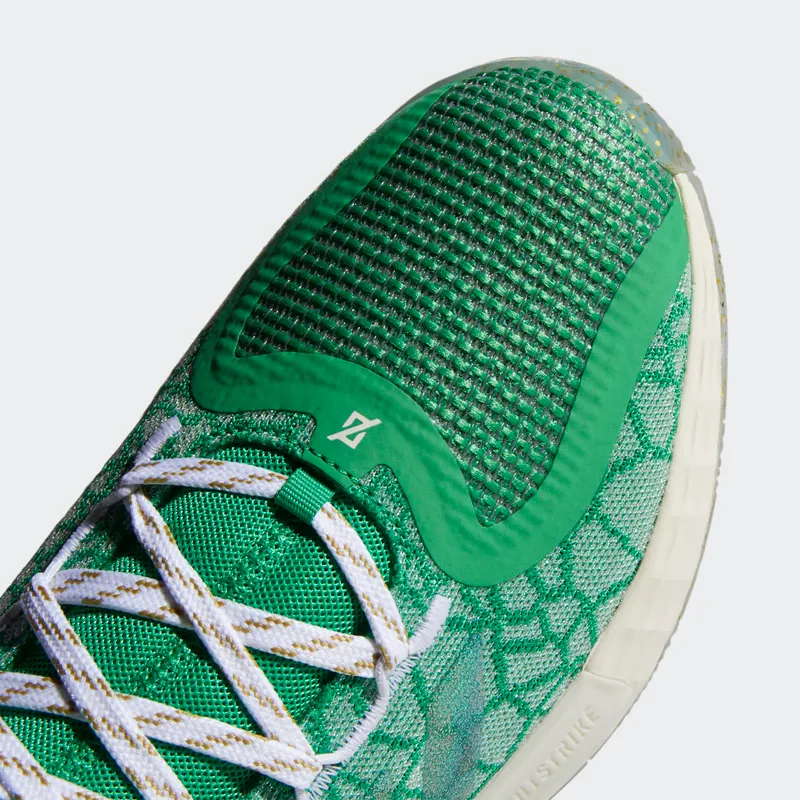 Adidas D Rose 11 ‘Christmas Pack’ Vivid Green/Gold Metallic/Cream White (FZ0849)