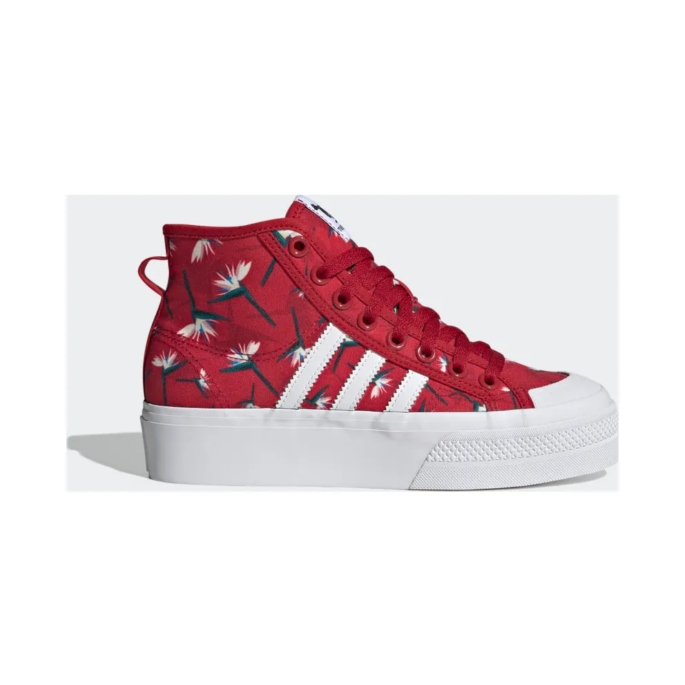 Adidas Nizza Platform Mid Thebe Magugu Power Red / Cloud White / Core Black (GY9561)