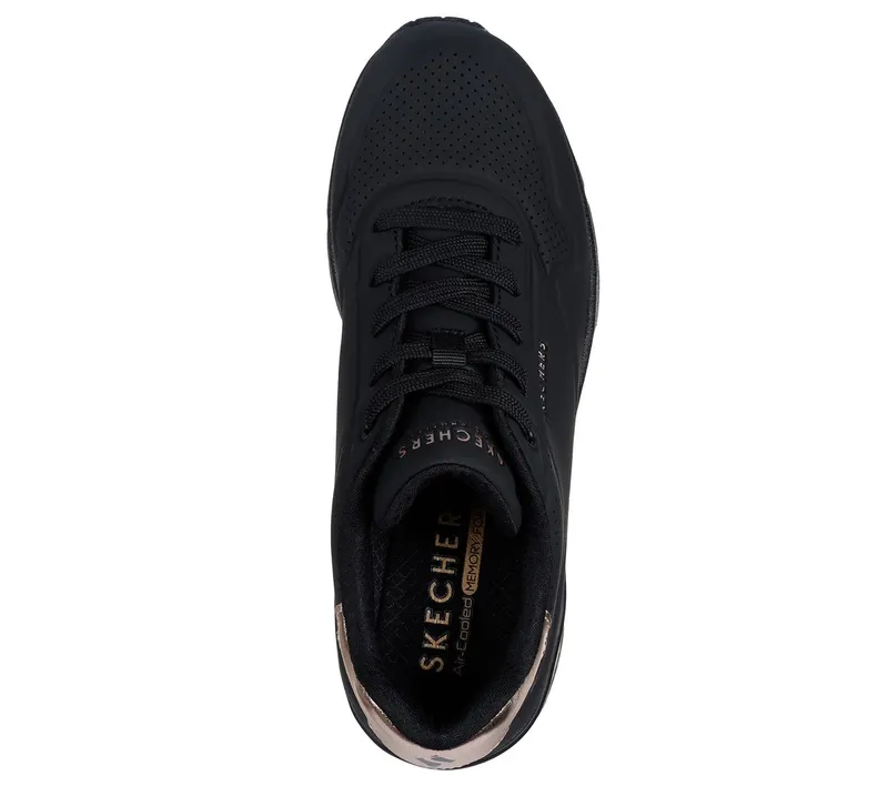 Skechers Uno Wedge – HI Steps Sneaker Black