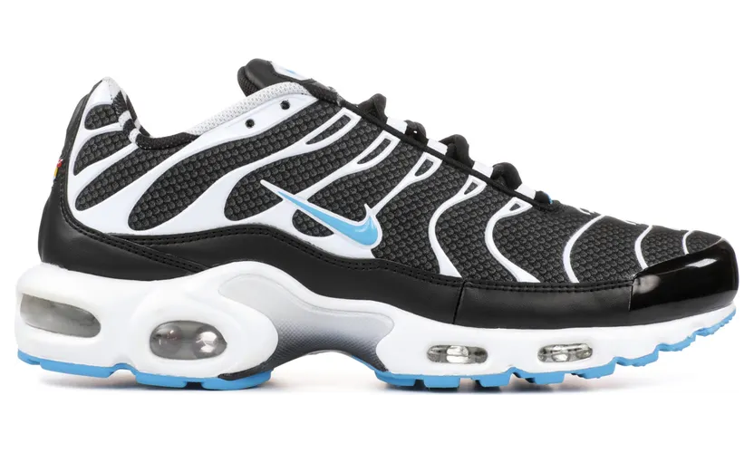 Nike Air Max Plus Black Vivid Blue White (604133-944)