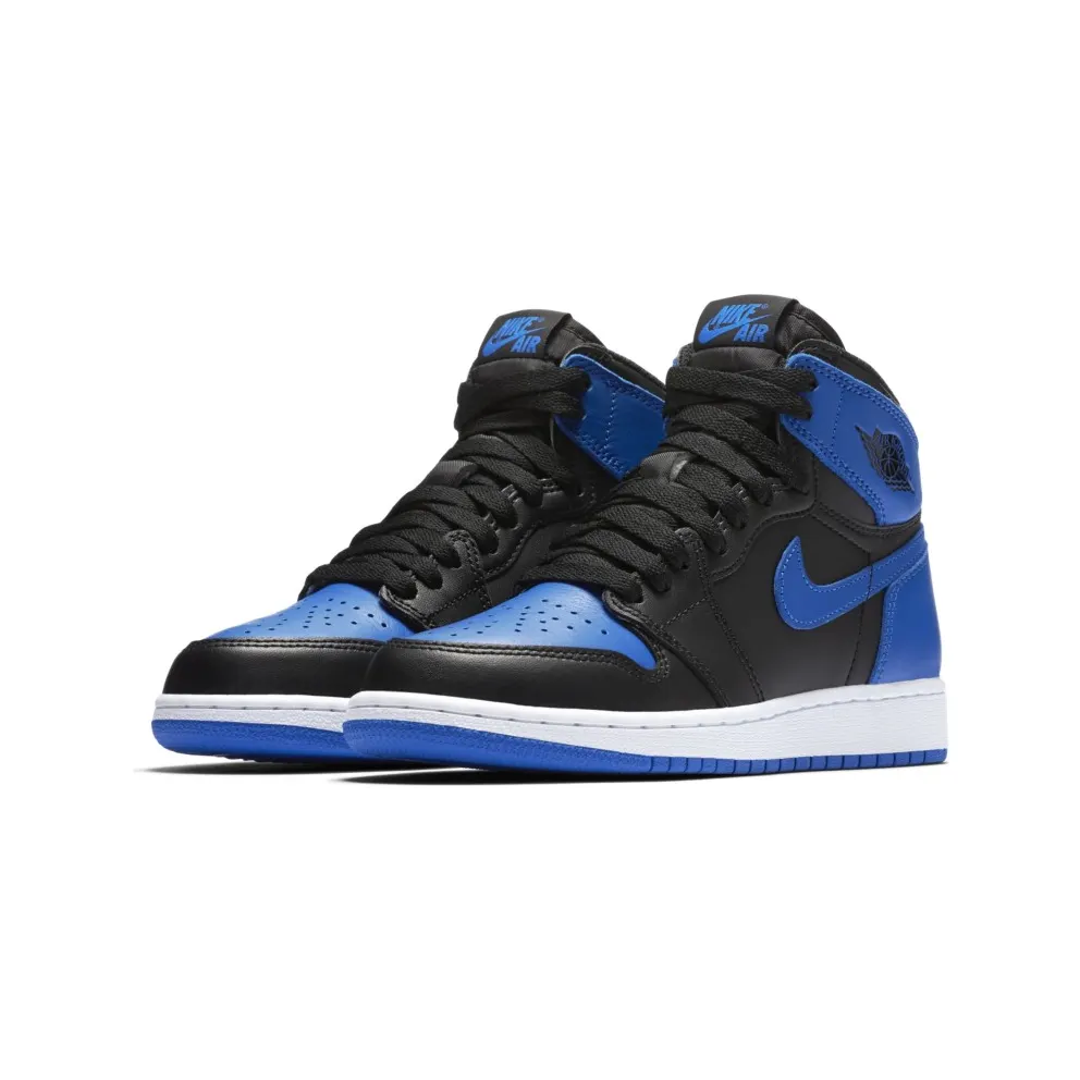 Jordan 1 Retro Royal 2017 (GS) Black/Royal-White (575441-007)