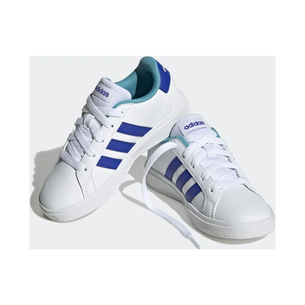 Adidas Grand Court Lifestyle Tennis Lace-Up Cloud White / Lucid Blue / Preloved Blue (HP8908)
