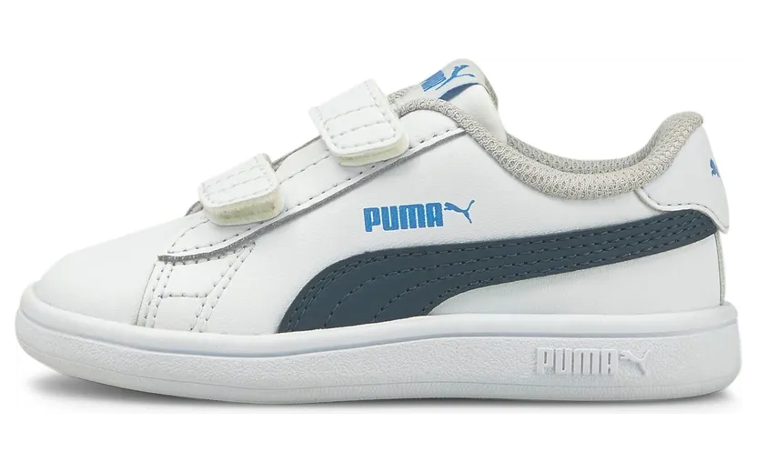 Puma Smash v2 Wit/Blauw (365174-30)