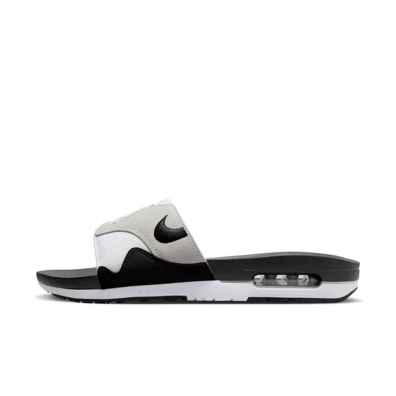 Nike Air Max 1 Slide White Black (DH0295-102)
