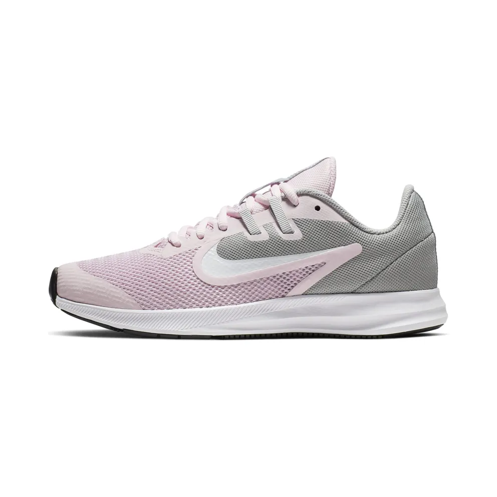 Nike Downshifter 9 “Pink Foam / Metallic Silver / Pure Platinum / White” (AR4135-601)