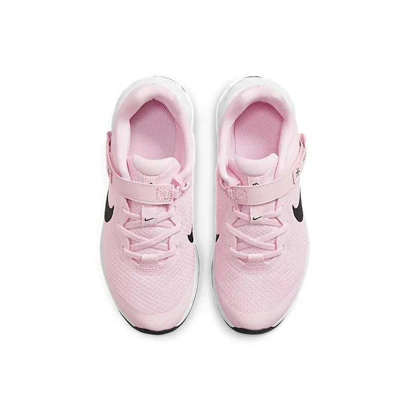 Nike Revolution 6 FlyEase Younger Kids’ Pink 50% Sustainable Materials (DD1114-608)