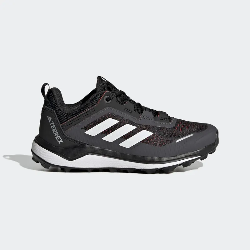 adidas Terrex Agravic Flow Trail Running Core Black / Crystal White / Solar Red (HQ3502)