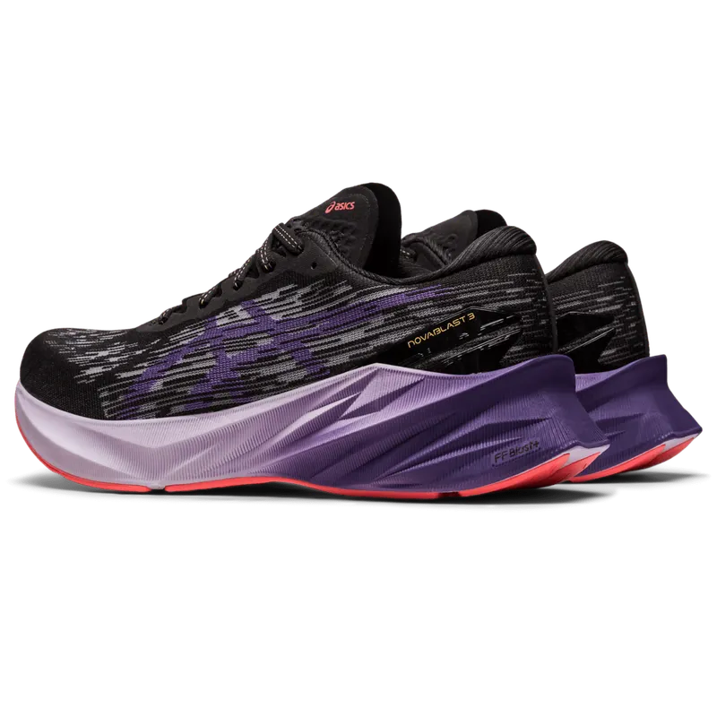 Asics NOVABLAST 3 Black/Dusty Purple (1012B288.003)